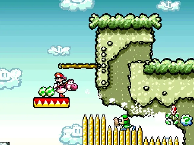 Super Mario World 2: Yoshi's Island screenshot 2